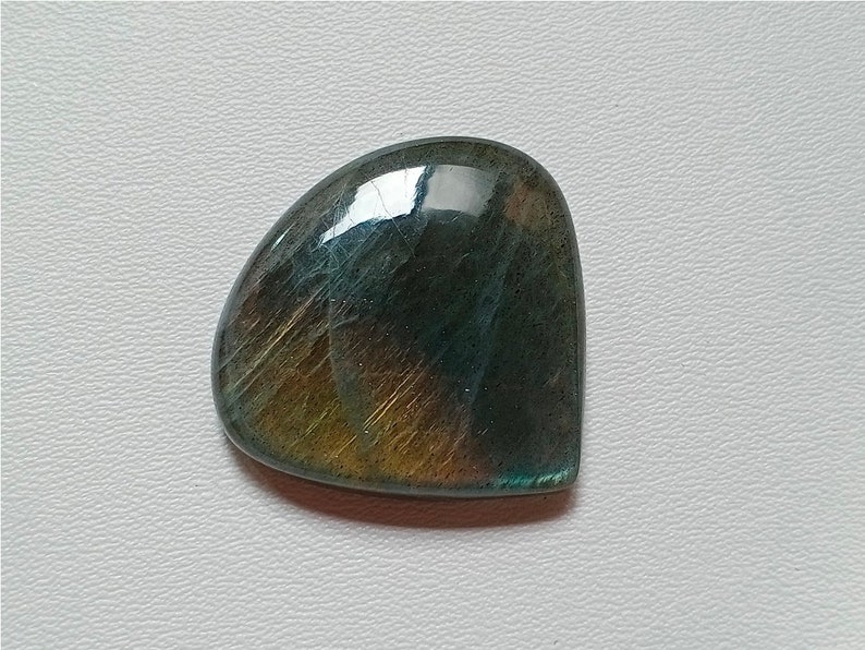 AAA Unique Rare Fire Labradorite Cabochon Loose Gemstone Silver Pendant Jewelry Making Stone 34X32X7 mm 59 CRT Labradorite Cabs
