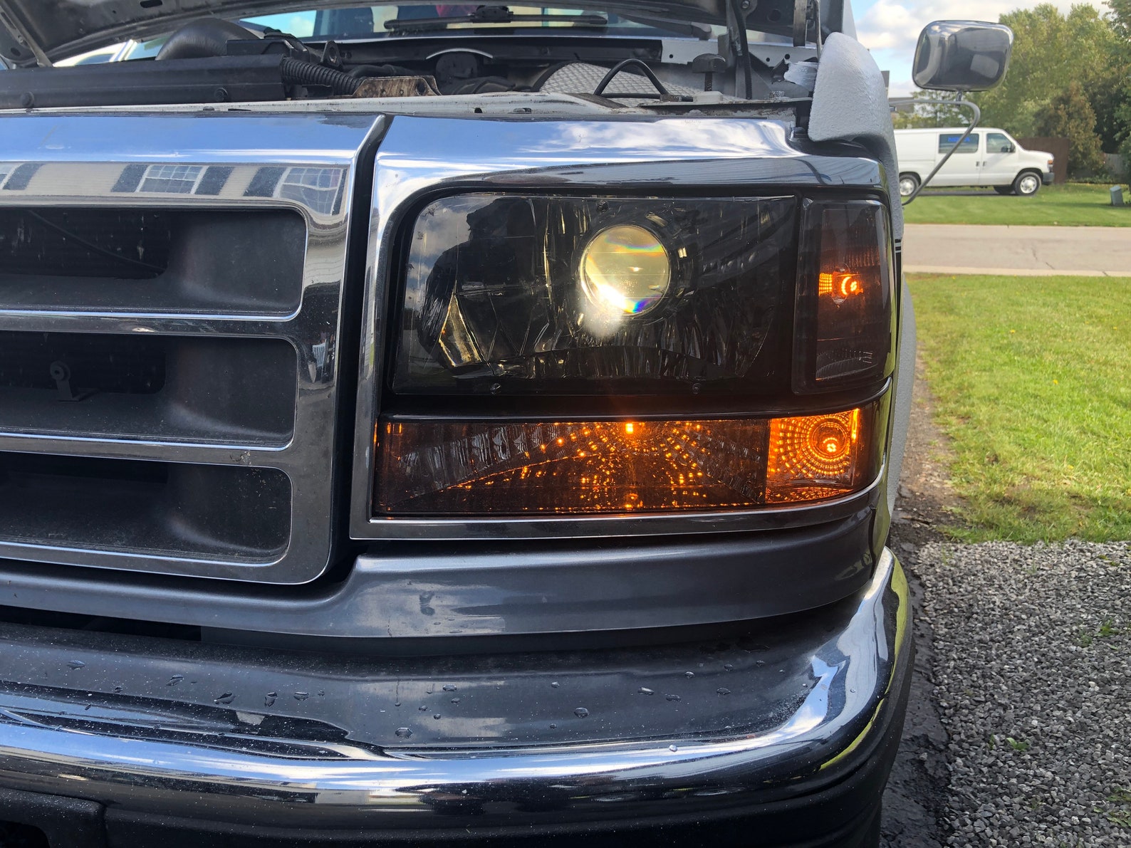 Ford OBS Headlights Custom Made Retrofit Headlights Ford Etsy