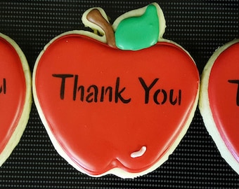 Teacher School Gift Cookies