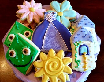 Tangled cookies