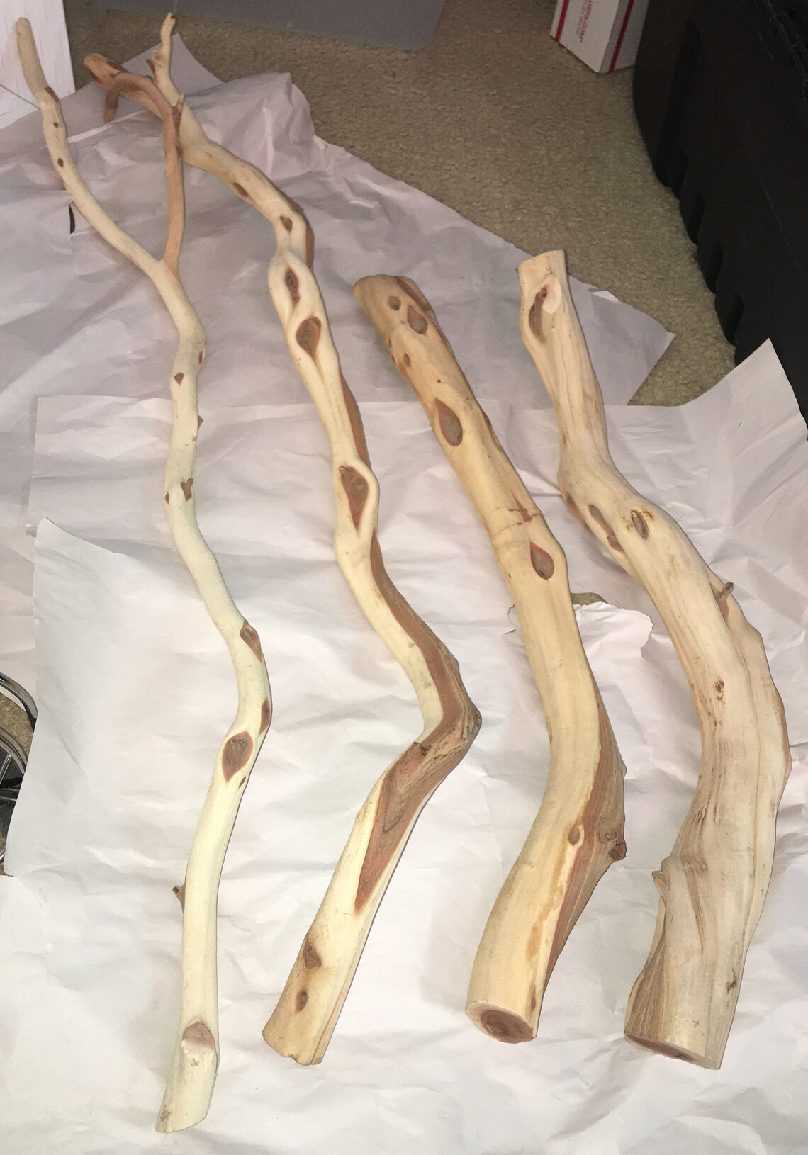 Manzanita Bird Perches Custom Built Per Order. Sandblasted Etsy