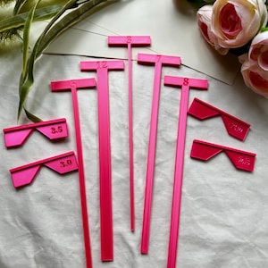 8.5&quot; T-Spacers & Miter Jig Set | New Style | Bookbinding Tools | 3D Printed PLA Material