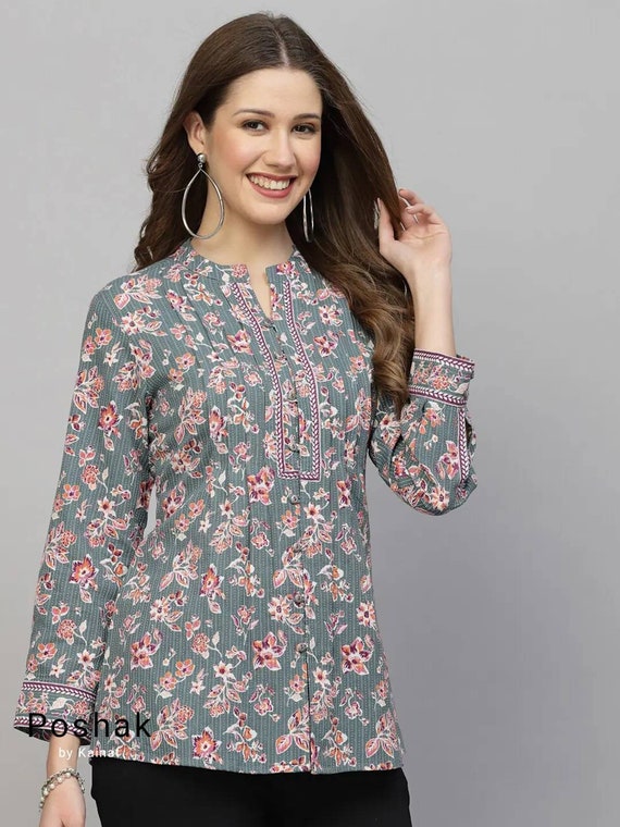 shirt blouse ethnic wear for women