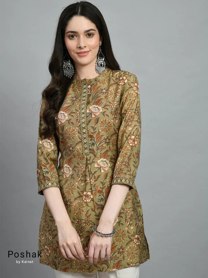 Hopscotch kurtis top for womens