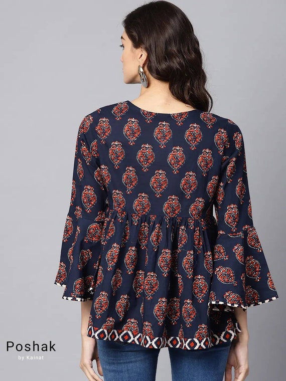 Top more than 170 myntra bell sleeves kurti best netgroup.edu.vn