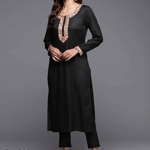 Kashmiri Women Kurta Etsy