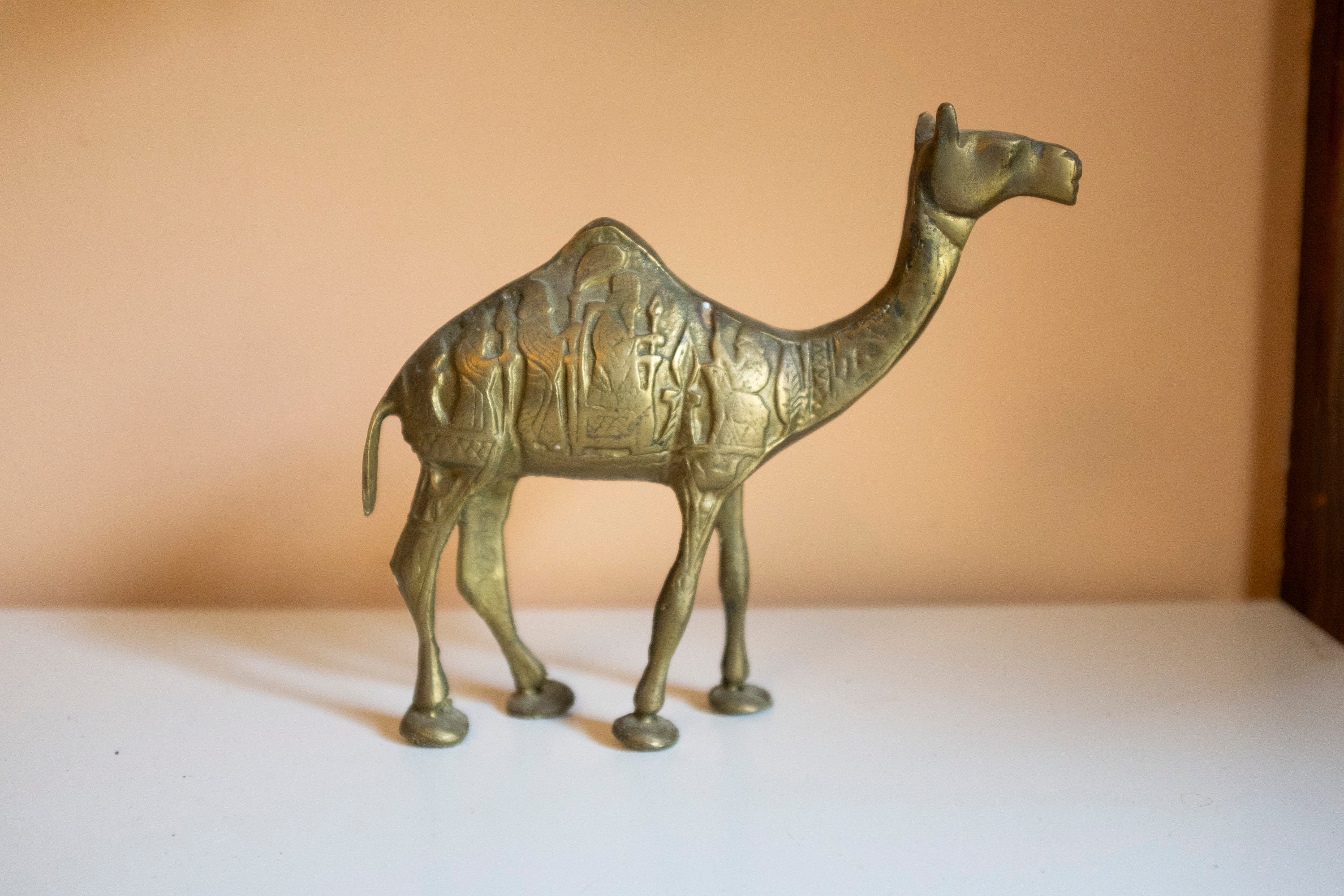 Mid-Century Brass Camel Bells