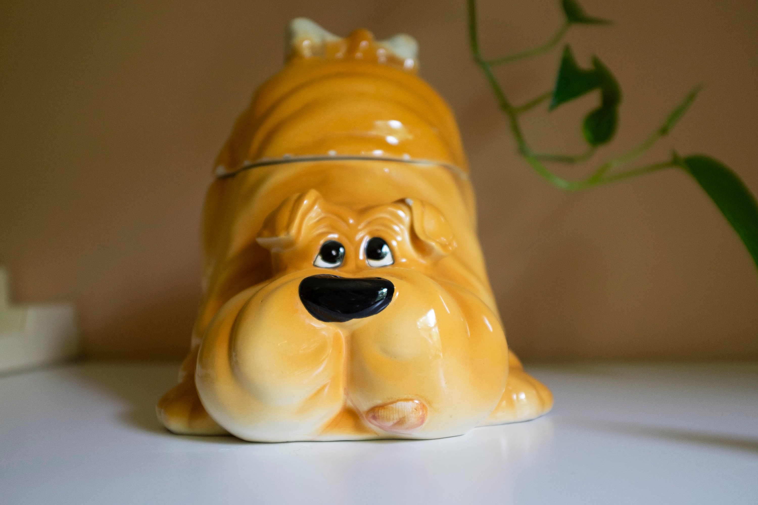 ●超レア●◯アンソロポロジー◯●キッチンツールセット●陶器製●DOG &CAT● Savoy Sharpei Doggy Treat Jar - the Cutest Kitsch Vintage - Some