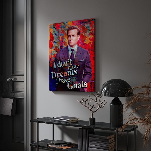 Harvey Specter Wall Art Etsy