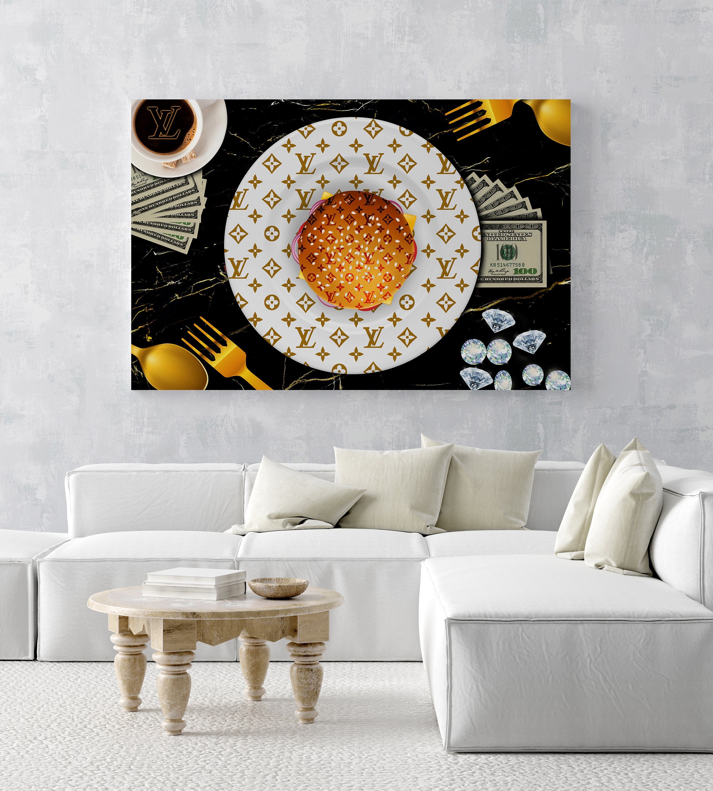 Buy Louis Vuitton Canvas Wall Art Online In India -  India