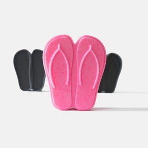 Teenslippers Bath Bomb Mold Bath Bomb Mold Gebruiksvriendelijke Bath Bomb Mold 3D-geprinte Bath Bomb Mold Stevige Mold voor Bath Bomb