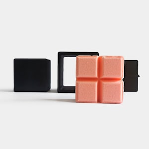 Square Quarter Shower Steamer Mold 3D Printed Bath Bomb Mould
