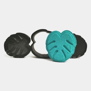 Monstera Leaf Sweet Cheese Plant Bath Bomb Mold