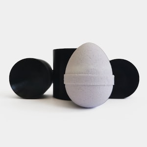 Rounded Easter Egg Bath Bomb Mold Egg Shaped Mould Easy to Use Bath Bomb Mold 3d Printed Bath Bomb Mold PETG Plastic Mold Sturdy Craft Mold