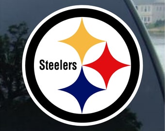 PITTSBURG STEELERS full size decals with extras