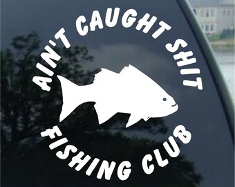 Fishing Truck Decal | Etsy