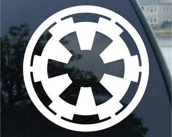 Wall Window Vehicle Star Wars Galactic Empire logo Decal Vinyl sticker display
