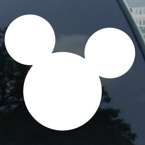 Mickey Mouse Vinyl Decal car window, mirror, bumper, yeti, laptop, cornhole sticker image 1