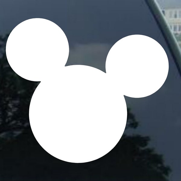 Mickey Mouse  Vinyl Decal car window, mirror, bumper, yeti, laptop, cornhole sticker