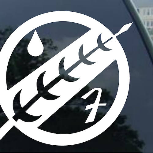 Boba Fett Journeyman Protectors Car Truck Bumper Window 9" Vinyl Decal Sticker 