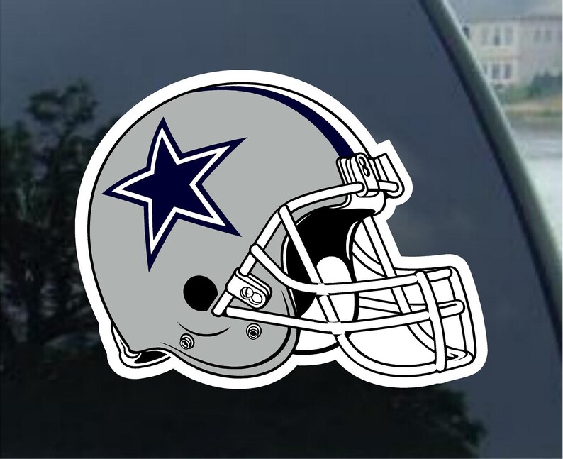 DALLAS COWBOYS vinyl decal car window mirror bumper Etsy