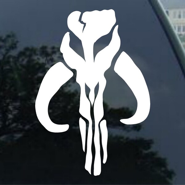 Casco BOBA FETT Star Wars Vinile Decalcomania Auto Adesivo Camion