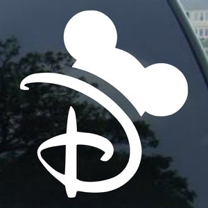 Mickey Mouse Vinyl decal Car window, Mirror, bumper, laptop, yeti, cornhole sticker