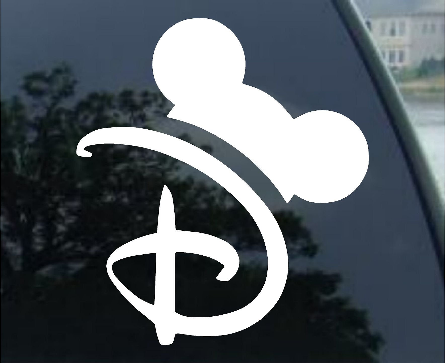 Mickey Mouse Vinyl Decal Car Window Mirror Bumper Laptop Etsy
