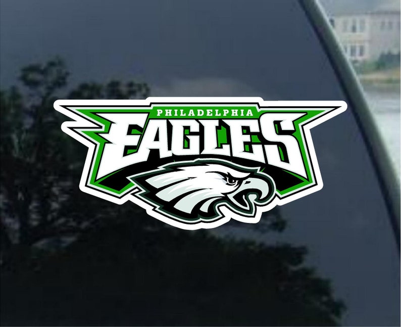 PHILADELPHIA EAGLES Vinyl Decal Car Window Mirror Bumper Etsy