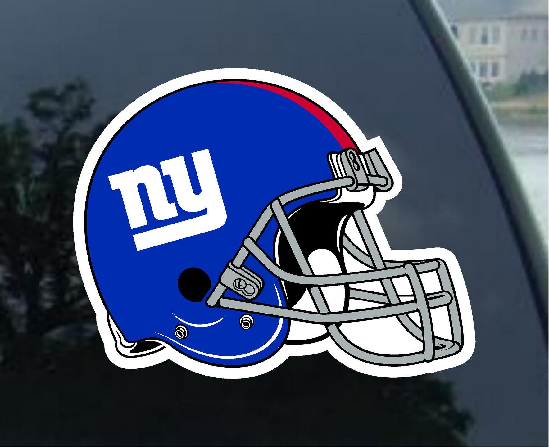 NEW YORK GIANTS vinyl decal car window mirror bumper Etsy