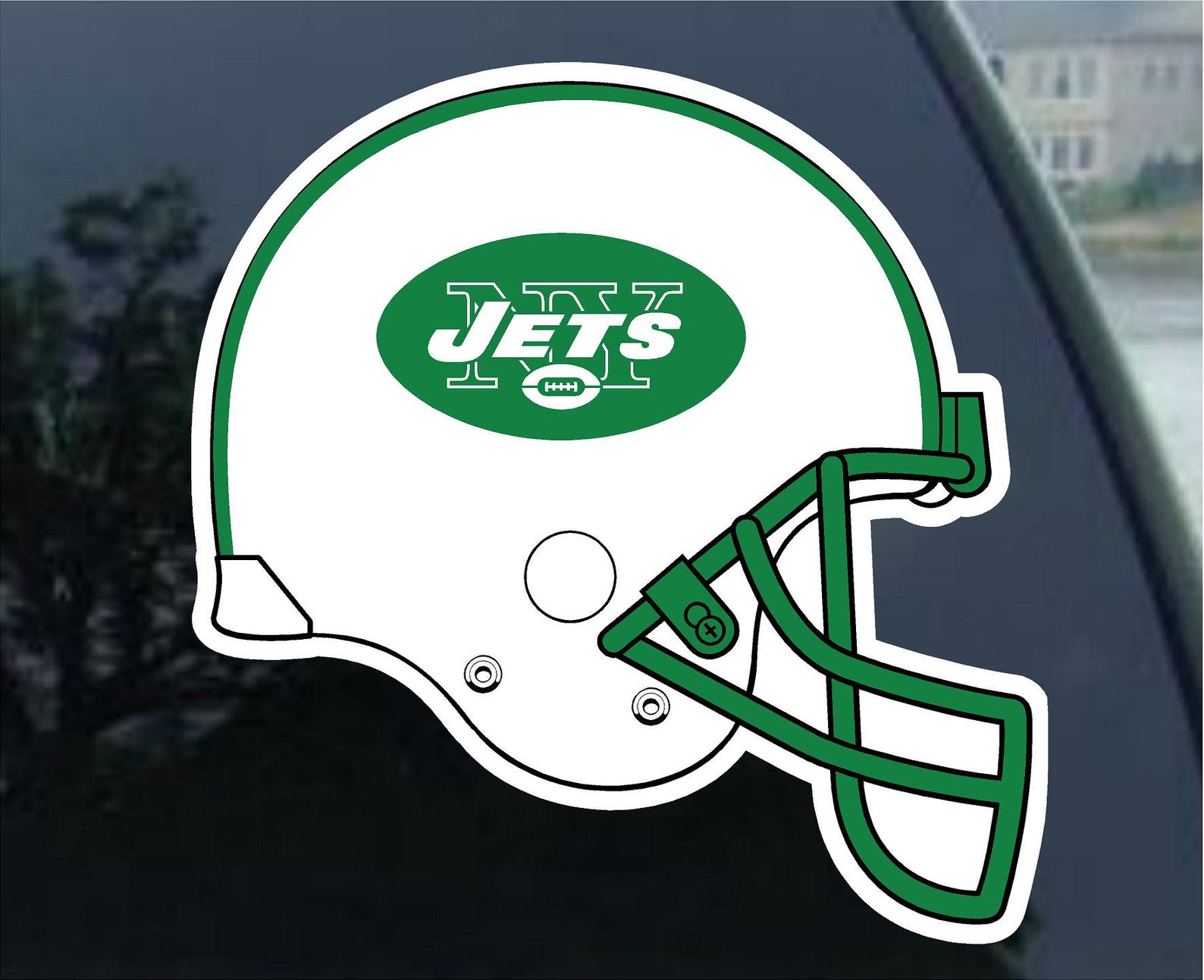 NEW YORK JETS Vinyl Decal Car Window Mirror Bumper Laptop Etsy
