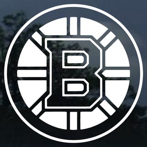 BOSTON BRUINS Vinyl decal car window, mirror, bumper, laptop, cornhole sticker