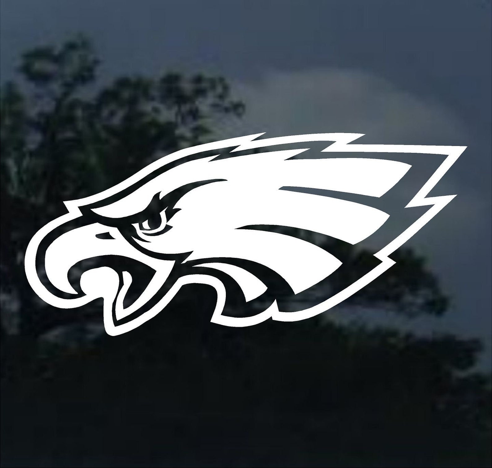 Philadelphia Eagles Vinyl Decal Car Window bumper mirror Etsy