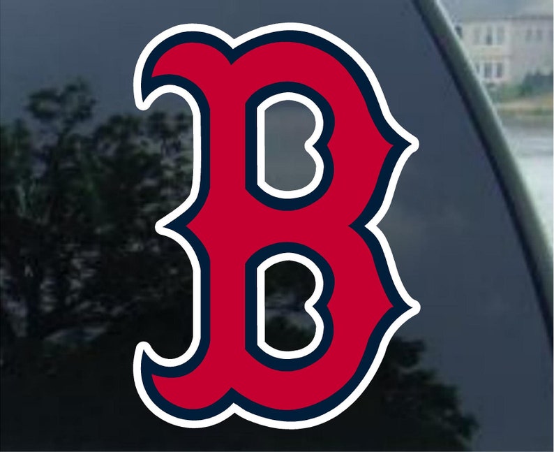 BOSTON RED SOX Vinyl Decal Car Window Mirror Bumper Laptop Etsy