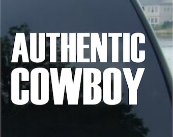 Cowboy  Decal Sticker