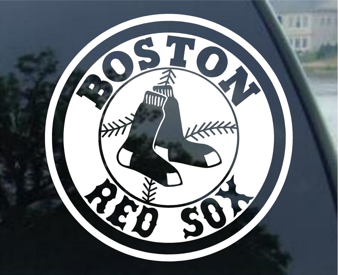 BOSTON RED SOX Vinyl Decal Car Window, Mirror, Bumper, Laptop