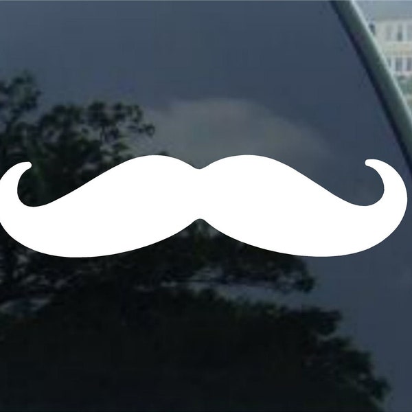 Mustache Vinyl decal Sticker