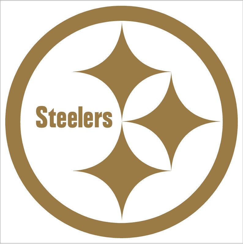Pittsburgh Steelers Vinyl Decal Car Bumper Mirror Window Etsy