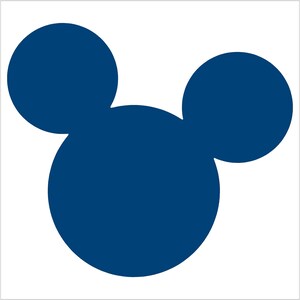 Mickey Mouse Vinyl Decal car window, mirror, bumper, yeti, laptop, cornhole sticker Blue