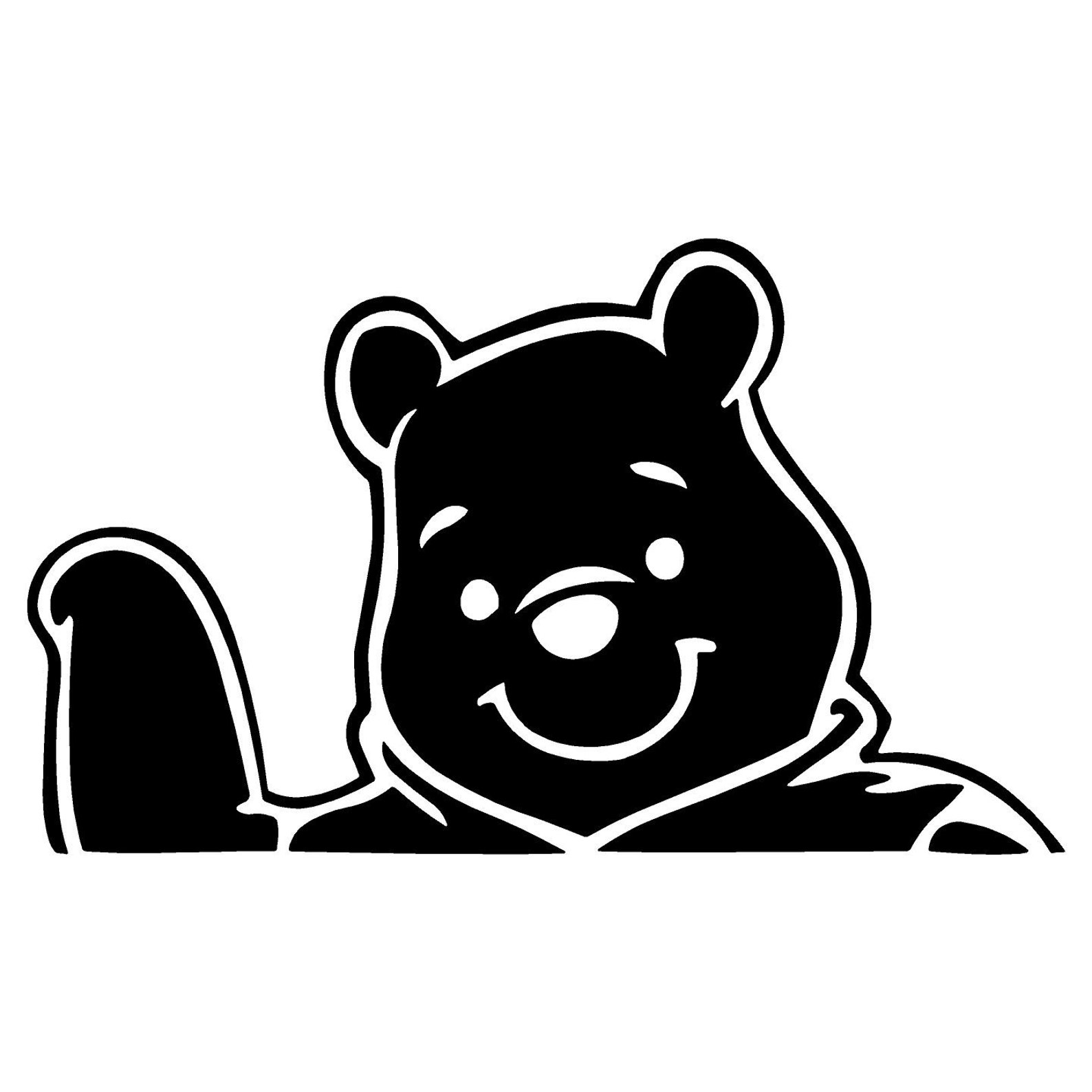 Winnie the Pooh/ Pooh Bear Vinyl Decal Car Window Mirror Etsy