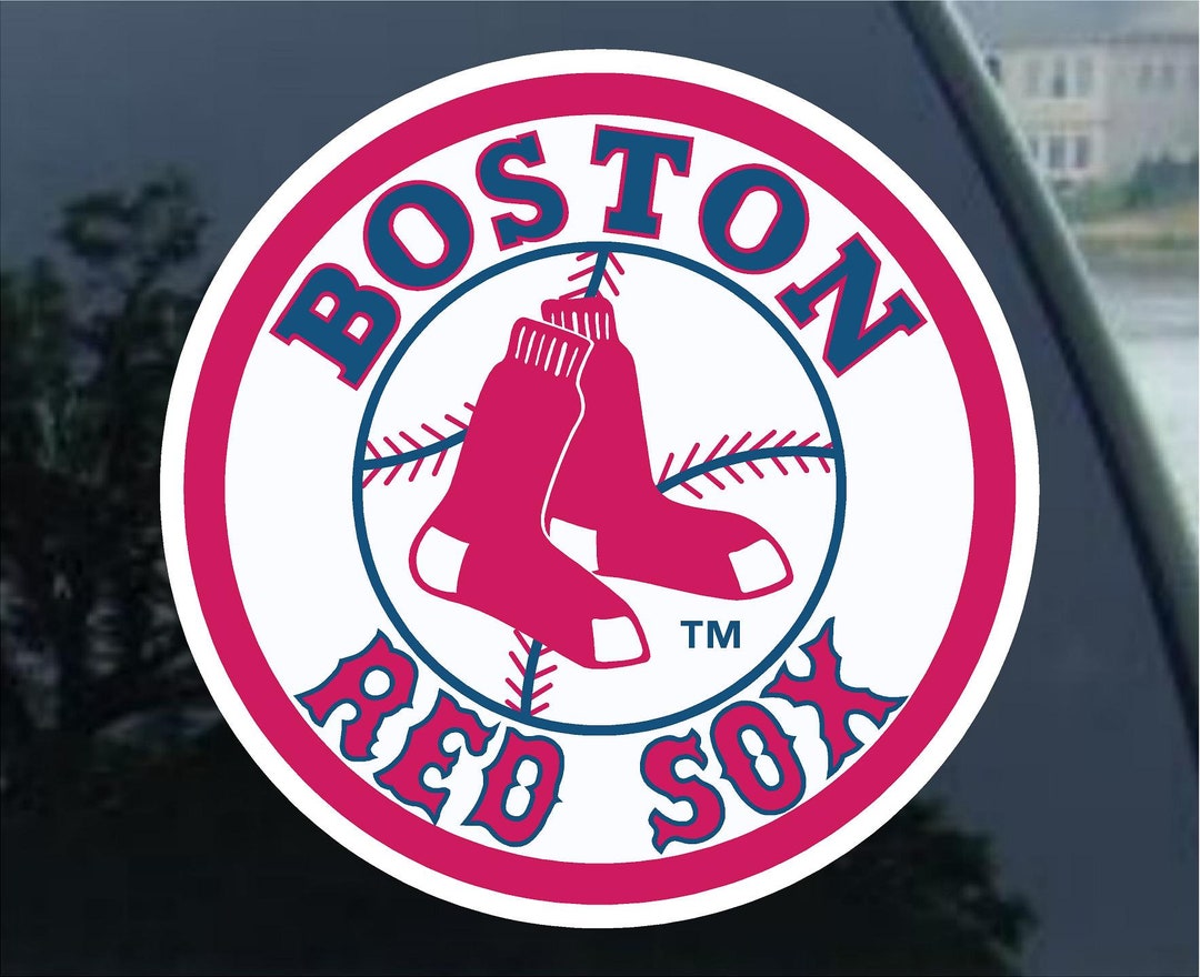 BOSTON RED SOX Vinyl Decal Car Window, Bumper, Mirror, Laptop, Yeti