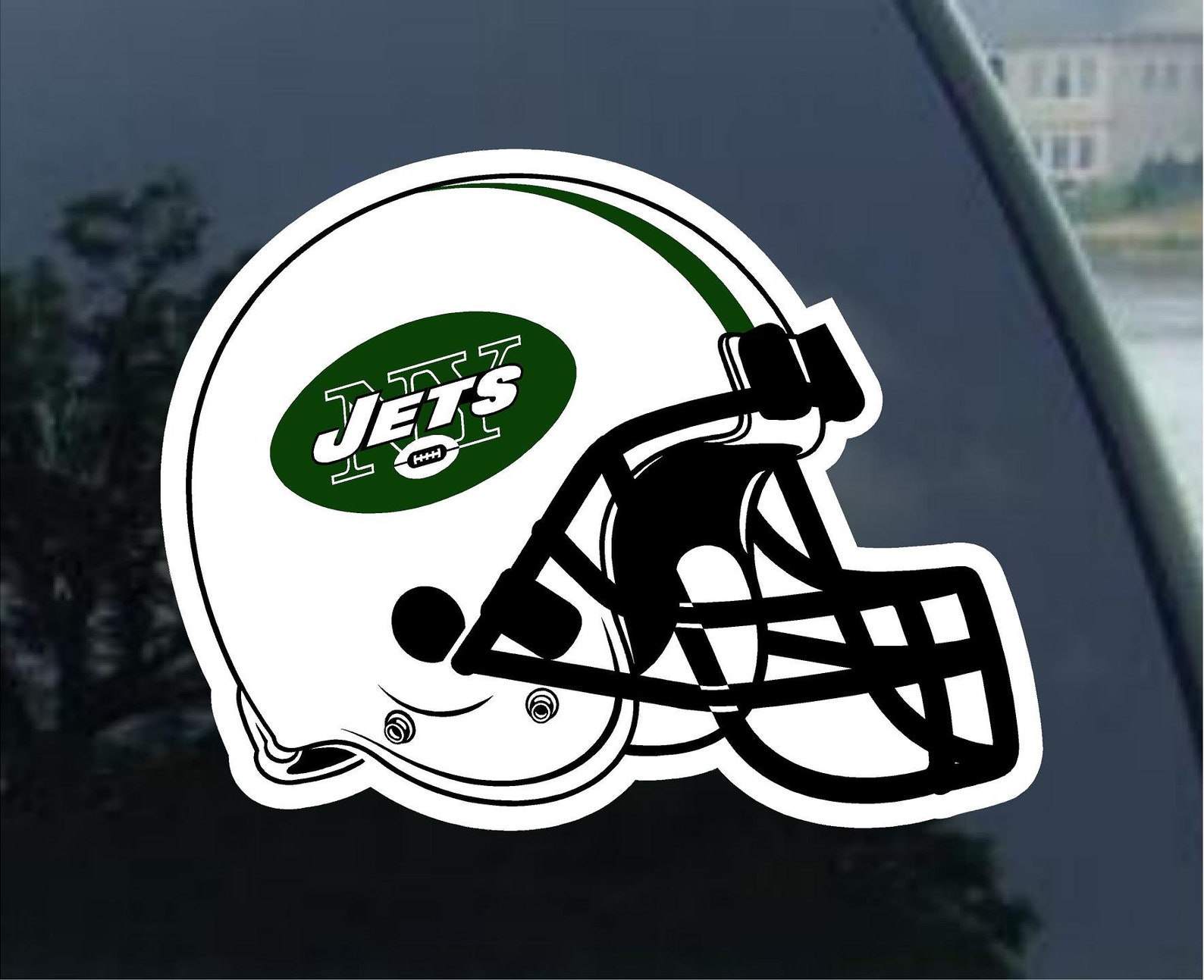 NEW YORK JETS Vinyl decal car window mirror bumper laptop Etsy