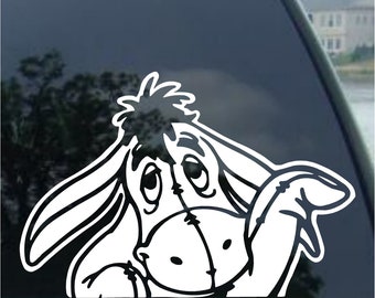 EEYORE Vinyl decal  Car Window, Mirror, Bumper, Laptop, yeti, cornhole sticker