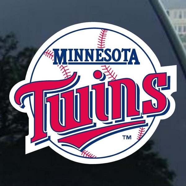 thumbnail image 2 of Minnesota Twins TC Window Decal – Custom Size & Color – Vinyl Sticker 2 of 4