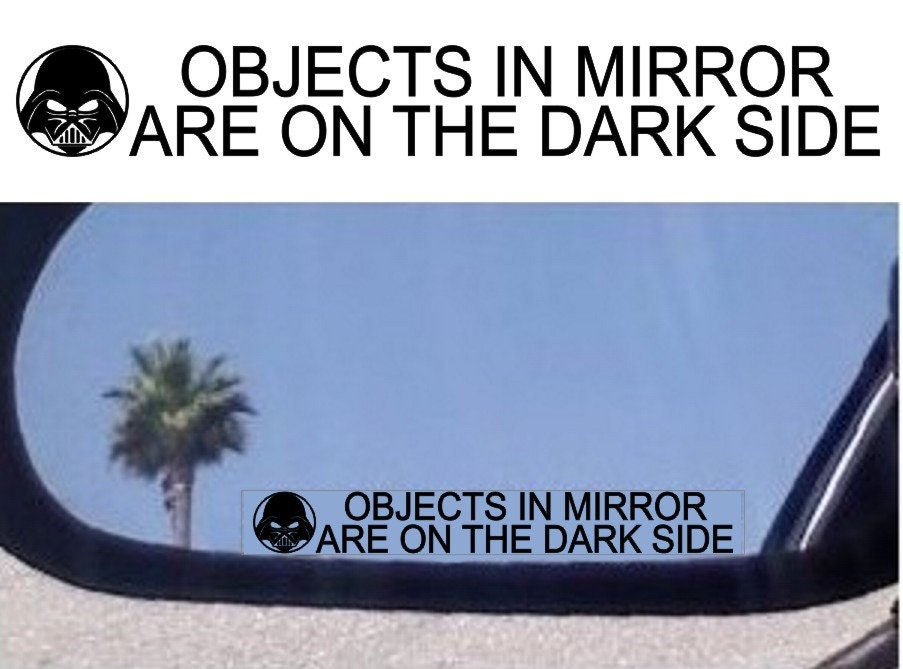 Objects In Mirror Star Wars Darth Vader, Yoda, Galactic star, boba fe…