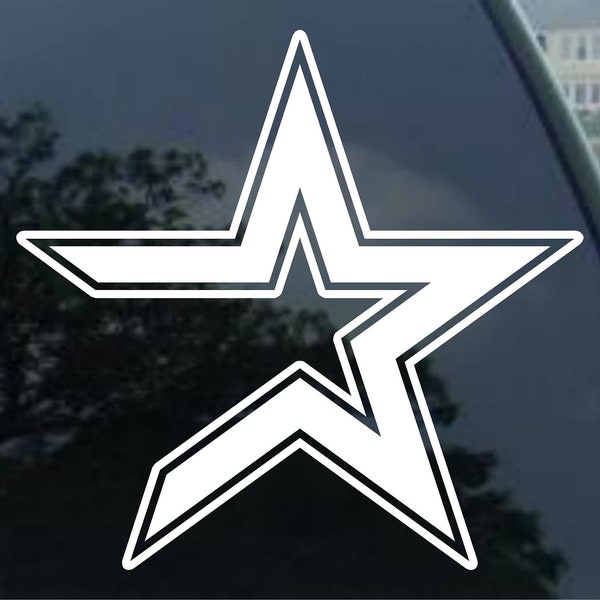 HOUSTON ASTROS Vinyl decal window, mirror, bumper, laptop sticker