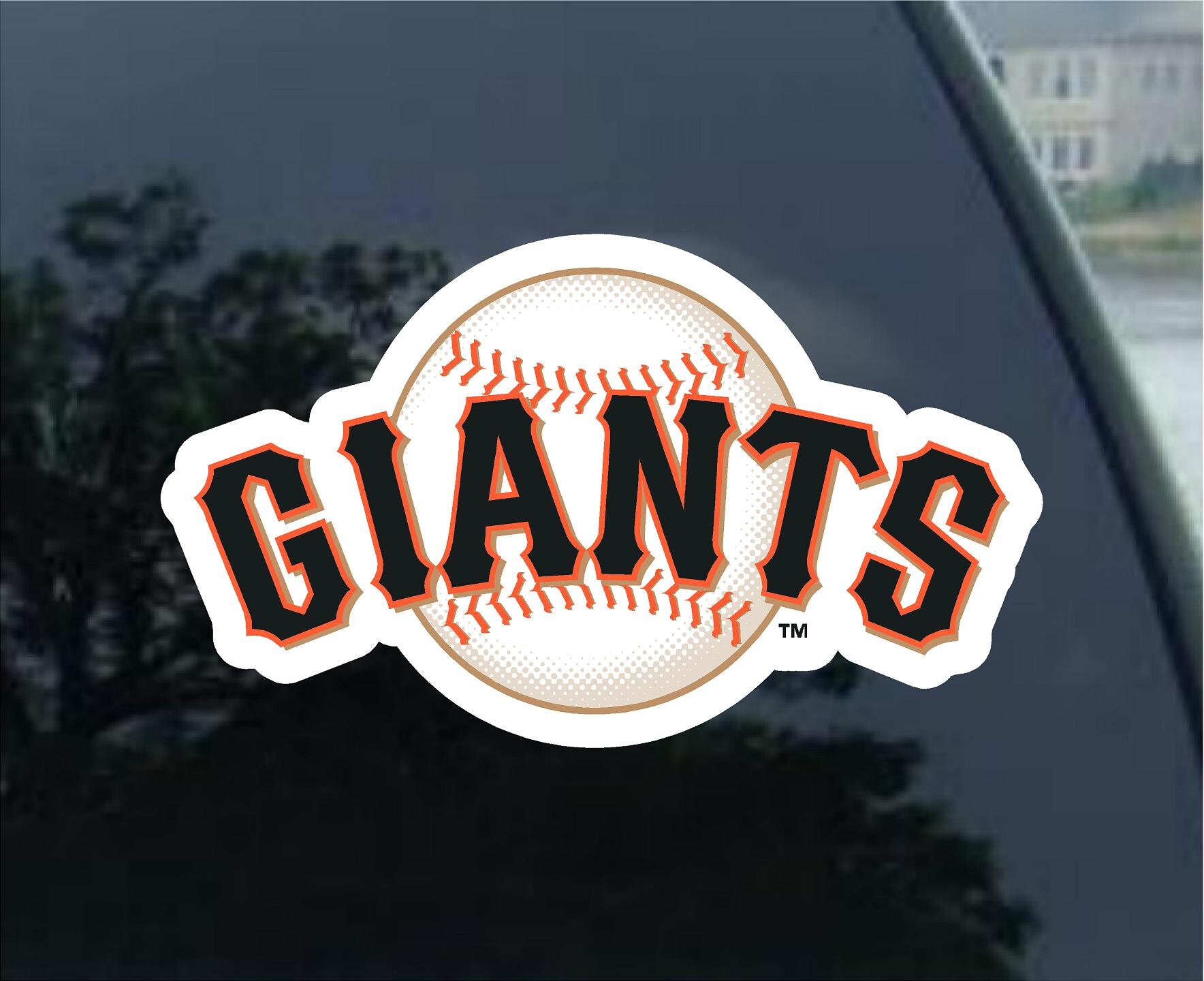 SAN FRANCISCO GIANTS Vinyl Decal Car Window Mirror Bumper Etsy