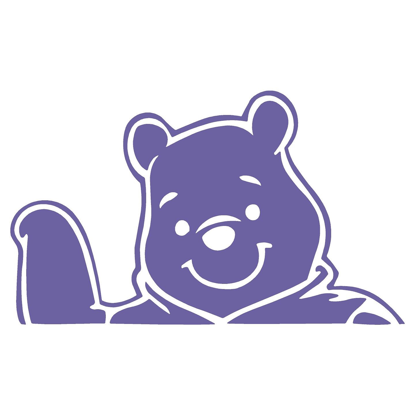 Winnie the Pooh/ Pooh Bear Vinyl Decal Car Window Mirror Etsy