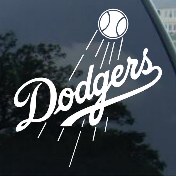 Los Angeles Dodgers vinyl Decal car Window, Mirror, bumper, laptop, cornhole sticker