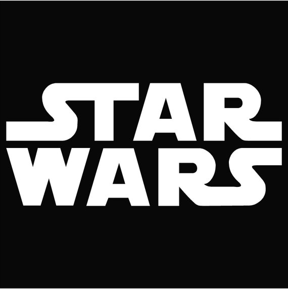 Star Wars Vinyl Decal - May The Force Be With You Car Window Laptop Sticker
